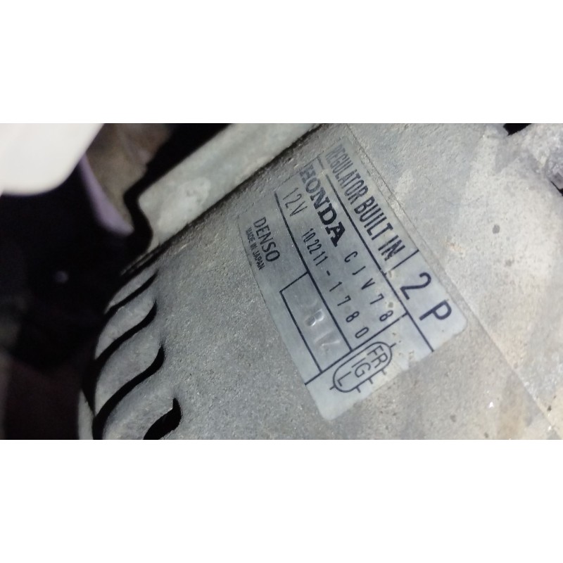 Recambio de alternador para honda hr-v (gh_) 1.6 16v 4wd (gh2, gh4) referencia OEM IAM 1022111780  
