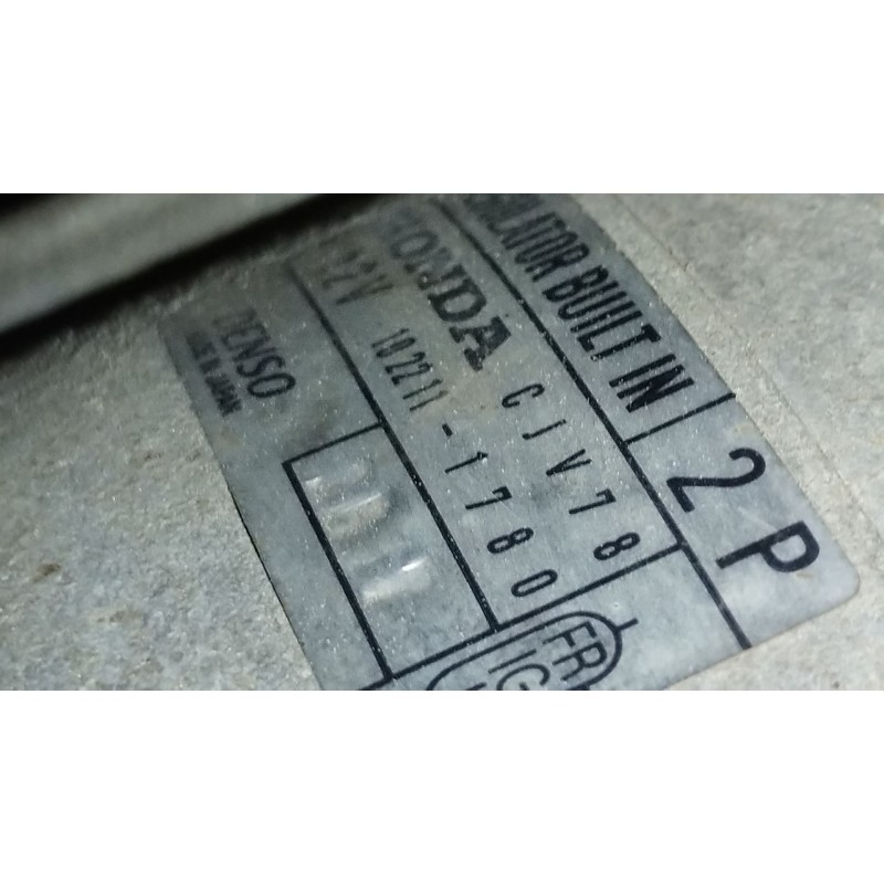 Recambio de alternador para honda hr-v (gh_) 1.6 16v 4wd (gh2, gh4) referencia OEM IAM 1022111780  