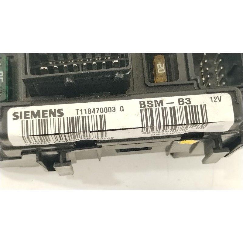 Recambio de caja reles / fusibles para citroën c2 (jm_) 1.4 hdi referencia OEM IAM 9643498880 T118470003G BSMB3