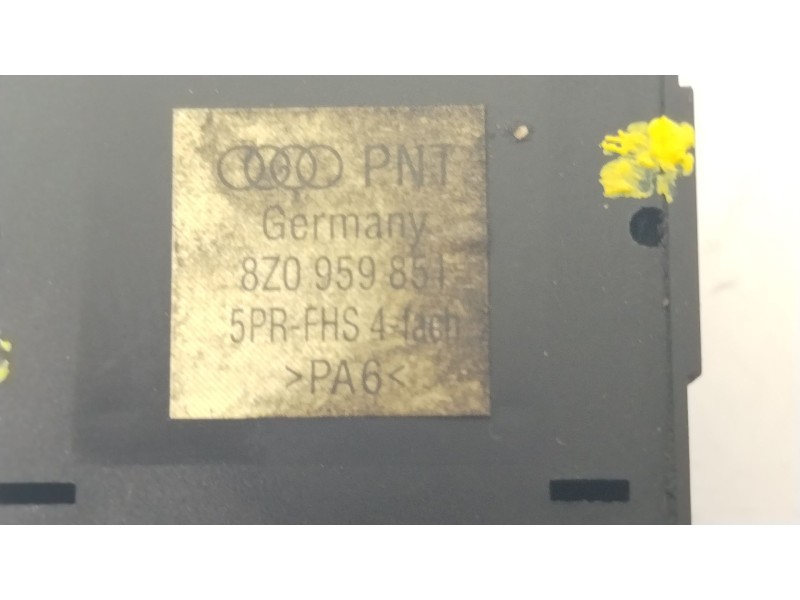 Recambio de mando elevalunas delantero izquierdo para audi a4 b6 (8e2) 2.0 referencia OEM IAM 8Z0959851  