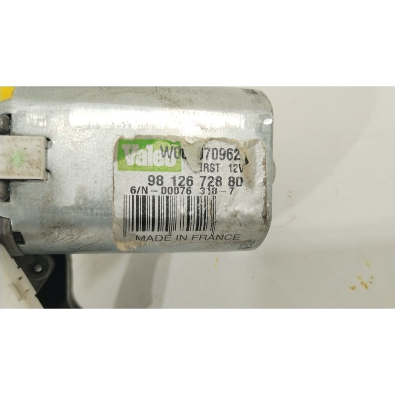 Recambio de motor limpia trasero para peugeot expert autobús (v_) 1.6 bluehdi 115 referencia OEM IAM 9812672880  