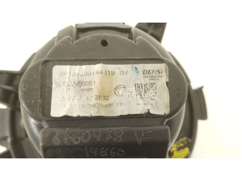 Recambio de ventilador calefaccion para peugeot expert autobús (v_) 1.6 bluehdi 115 referencia OEM IAM 1609690180 5P130000744319