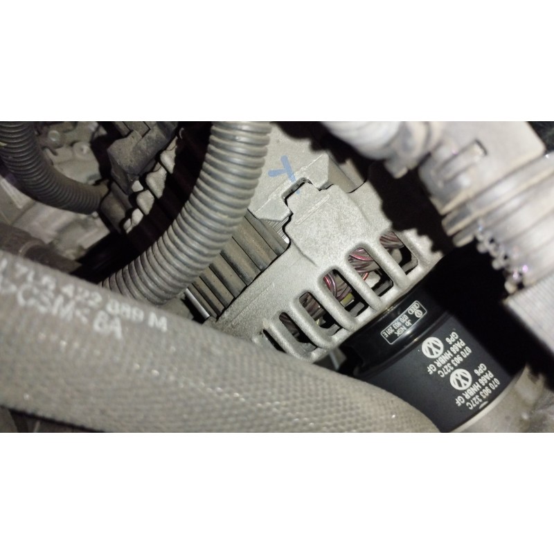 Recambio de alternador para volkswagen touareg (7la, 7l6, 7l7) 2.5 r5 tdi referencia OEM IAM 070903024G 0121715033 