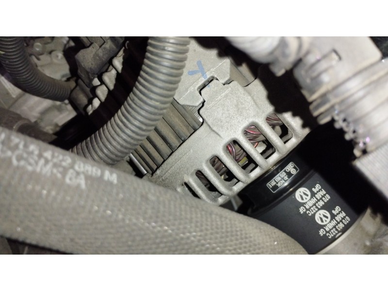 Recambio de alternador para volkswagen touareg (7la, 7l6, 7l7) 2.5 r5 tdi referencia OEM IAM 070903024G 0121715033 