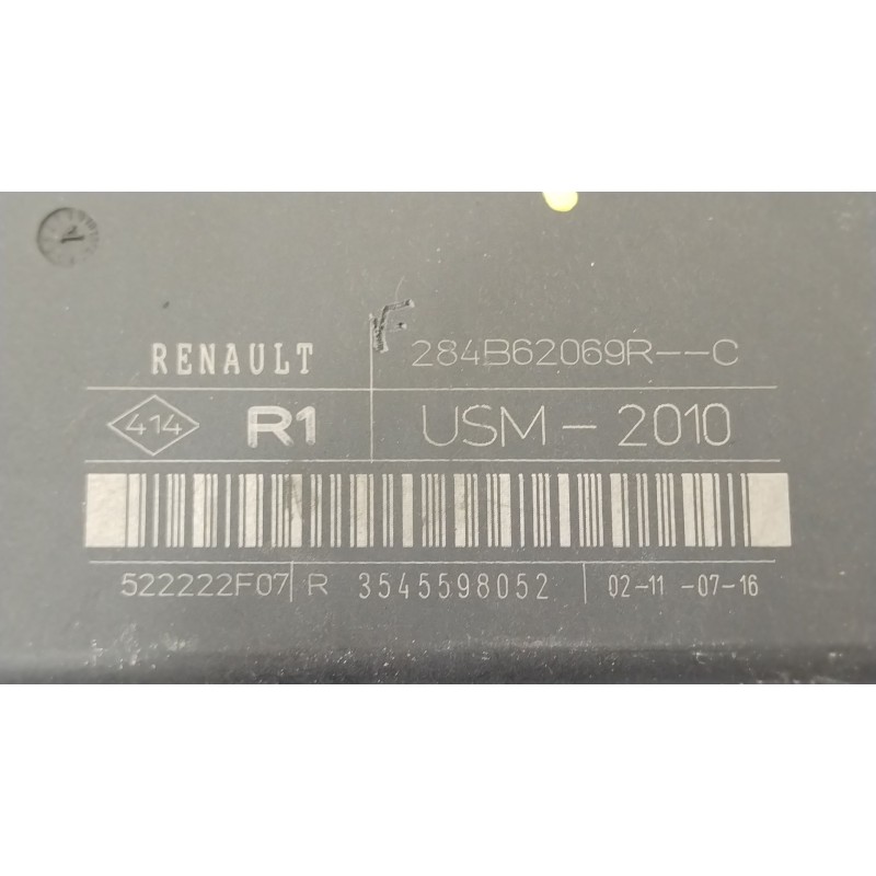 Recambio de caja reles / fusibles para renault scénic iii (jz0/1_) 1.5 dci referencia OEM IAM 284B62069R USM2010 