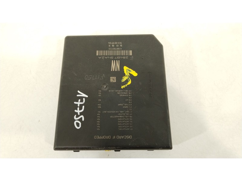 Recambio de caja reles / fusibles para nissan qashqai ii (j11, j11_) 1.3 dig-t referencia OEM IAM 284B75NA2A  