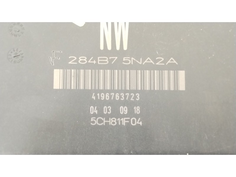 Recambio de caja reles / fusibles para nissan qashqai ii (j11, j11_) 1.3 dig-t referencia OEM IAM 284B75NA2A  