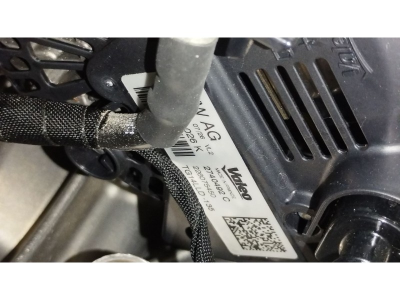 Recambio de alternador para seat arona (kj7, kjp) 1.5 tsi referencia OEM IAM 05E903026K TG14LLD 05E903026K