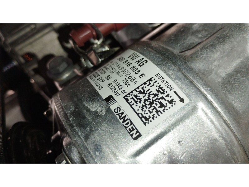 Recambio de compresor aire acondicionado para seat arona (kj7, kjp) 1.5 tsi referencia OEM IAM 3Q0816803E  