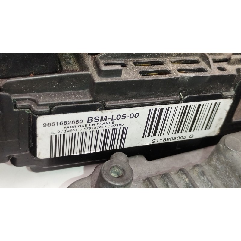Recambio de caja reles / fusibles para fiat scudo furgoneta (270_, 272_) 1.6 d multijet referencia OEM IAM 9661682880  