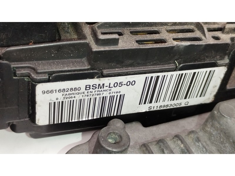 Recambio de caja reles / fusibles para fiat scudo furgoneta (270_, 272_) 1.6 d multijet referencia OEM IAM 9661682880  