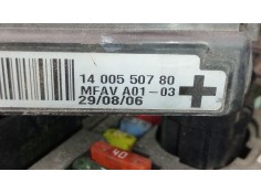 Recambio de caja reles / fusibles para fiat scudo furgoneta (270_, 272_) 1.6 d multijet referencia OEM IAM 1400550780   2