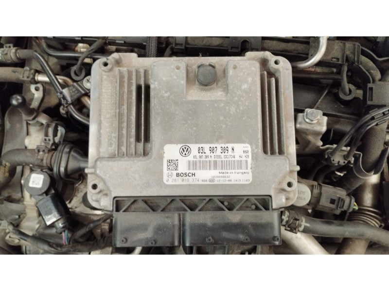 Recambio de centralita motor uce para volkswagen touran (1t3) 2.0 tdi referencia OEM IAM 03L907309N 0281016374 