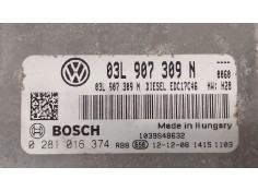 Recambio de centralita motor uce para volkswagen touran (1t3) 2.0 tdi referencia OEM IAM 03L907309N 0281016374  2