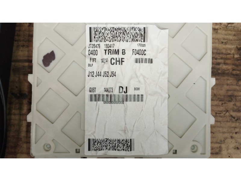Recambio de caja reles / fusibles para ford focus iv (hn) 1.0 ecoboost referencia OEM IAM GV6T14A073DJ  