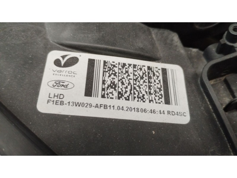 Recambio de faro derecho para ford focus iv (hn) 1.0 ecoboost referencia OEM IAM F1EB13W029AFB  