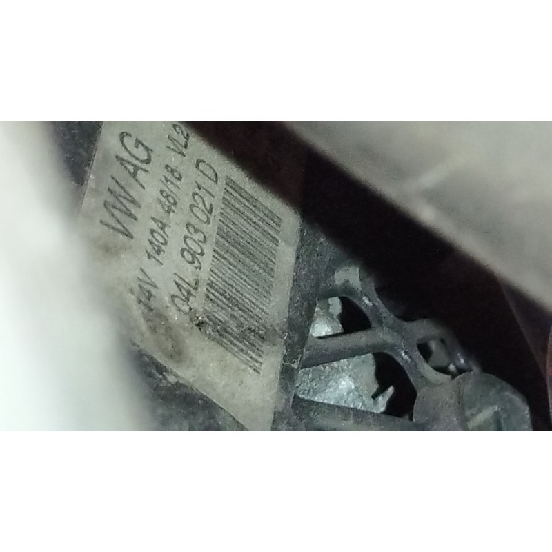 Recambio de alternador para volkswagen golf vii variant (ba5, bv5) 1.6 tdi referencia OEM IAM 04L903021D TG14C 