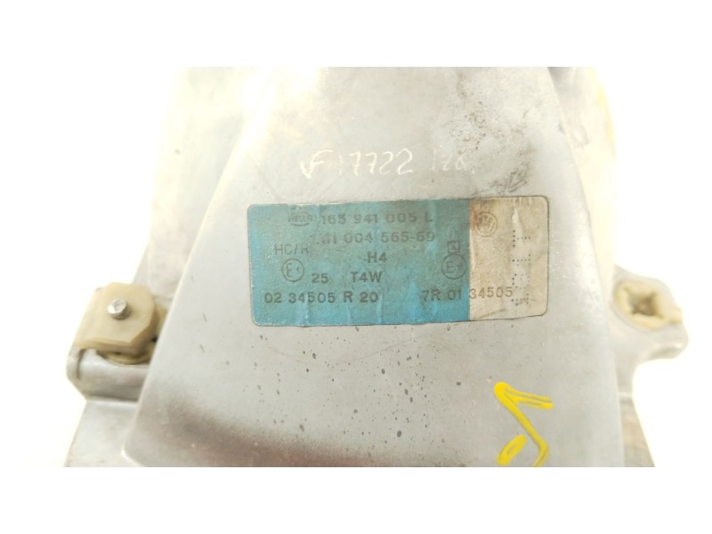 Recambio de faro izquierdo para volkswagen jetta ii (19e, 1g2, 165) 1.6 referencia OEM IAM 165941005L  