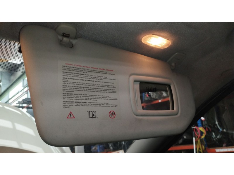 Recambio de parasol derecho para renault grand scénic iii (jz0/1_) 1.9 dci referencia OEM IAM   