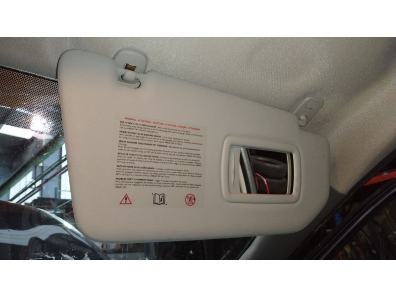 Recambio de parasol derecho para renault scénic iii (jz0/1_) 1.2 tce referencia OEM IAM   
