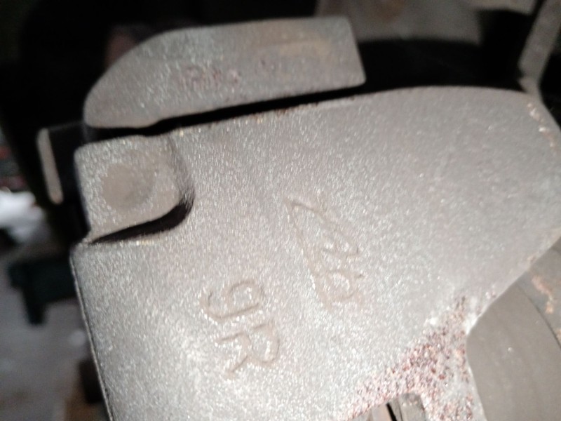 Recambio de pinza freno delantera derecha para renault grand scénic iii (jz0/1_) 1.9 dci referencia OEM IAM   