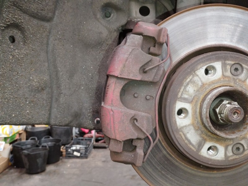 Recambio de pinza freno delantera izquierda para renault grand scénic iii (jz0/1_) 1.9 dci referencia OEM IAM   