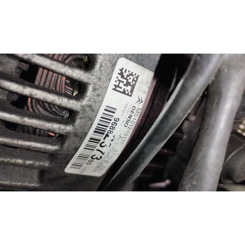 Recambio de alternador para peugeot 208 i (ca_, cc_) 1.2 vti 82 referencia OEM IAM 9688237380 MS1012101720 