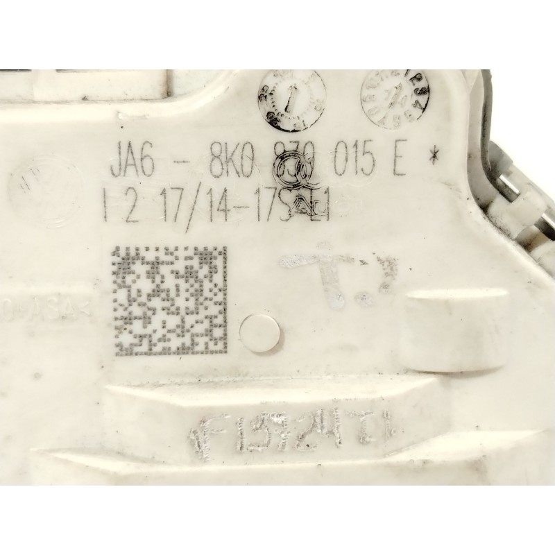 Recambio de cerradura puerta trasera izquierda para audi a3 limousine (8vs, 8vm) 2.0 tdi referencia OEM IAM 8K0839015E  