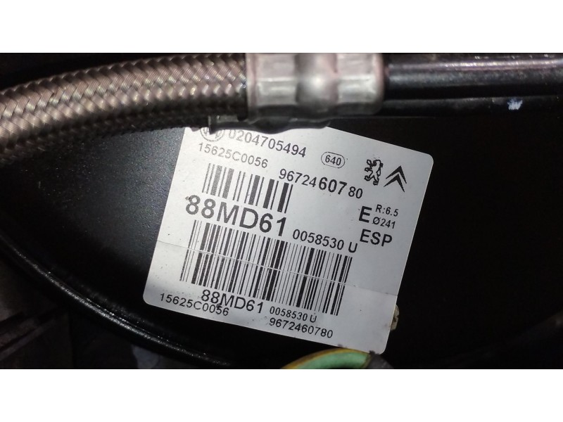 Recambio de servofreno para peugeot 208 i (ca_, cc_) 1.2 vti 82 referencia OEM IAM 9672460780 0204705494 