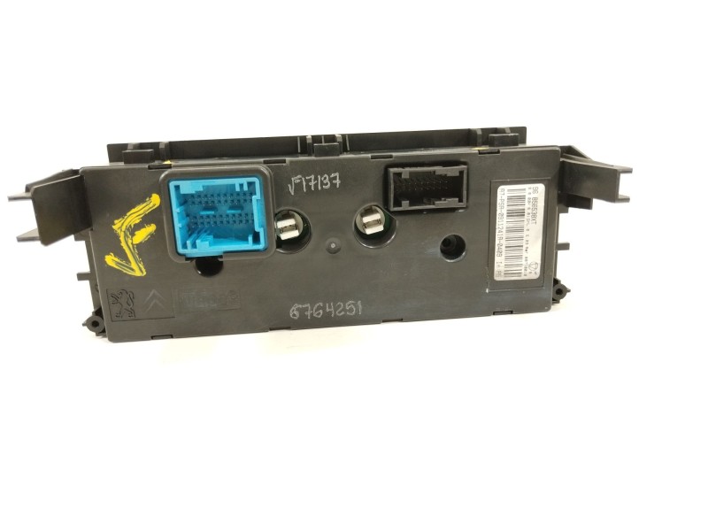 Recambio de mando climatizador para peugeot 207/207+ (wa_, wc_) 1.6 hdi referencia OEM IAM 96856538XT  