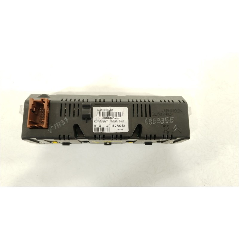 Recambio de pantalla multifuncion para peugeot 207/207+ (wa_, wc_) 1.6 hdi referencia OEM IAM 9666483680  