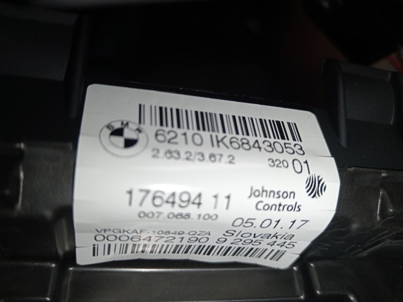 Recambio de cuadro instrumentos para bmw 2 active tourer (f45) 218 d referencia OEM IAM 6210IK6843053 0006472190 