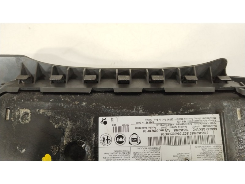 Recambio de airbag delantero izquierdo para fiat 500 (312_) 1.4 (312axc1b, 312cxc1b) referencia OEM IAM 735452886  