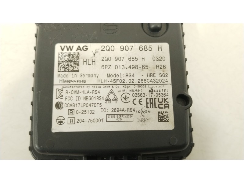 Recambio de sensor para seat arona (kj7, kjp) 1.5 tsi referencia OEM IAM 2Q0907685H  