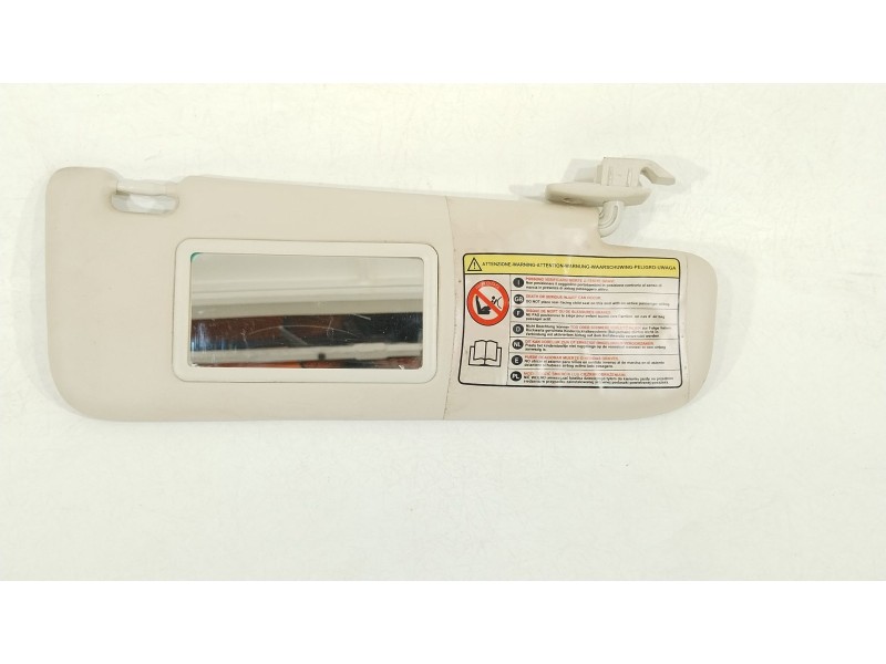 Recambio de parasol derecho para fiat 500 (312_) 1.4 (312axc1b, 312cxc1b) referencia OEM IAM 735452613  