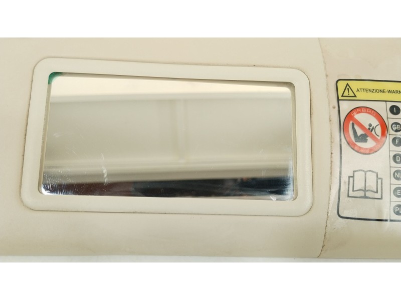 Recambio de parasol derecho para fiat 500 (312_) 1.4 (312axc1b, 312cxc1b) referencia OEM IAM 735452613  
