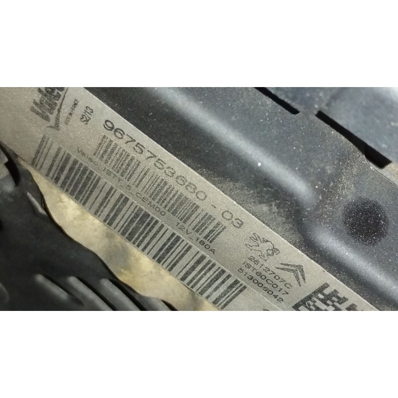 Recambio de alternador para peugeot 308 sw i (4e_, 4h_) 1.6 hdi referencia OEM IAM 9675753680 37VE50 