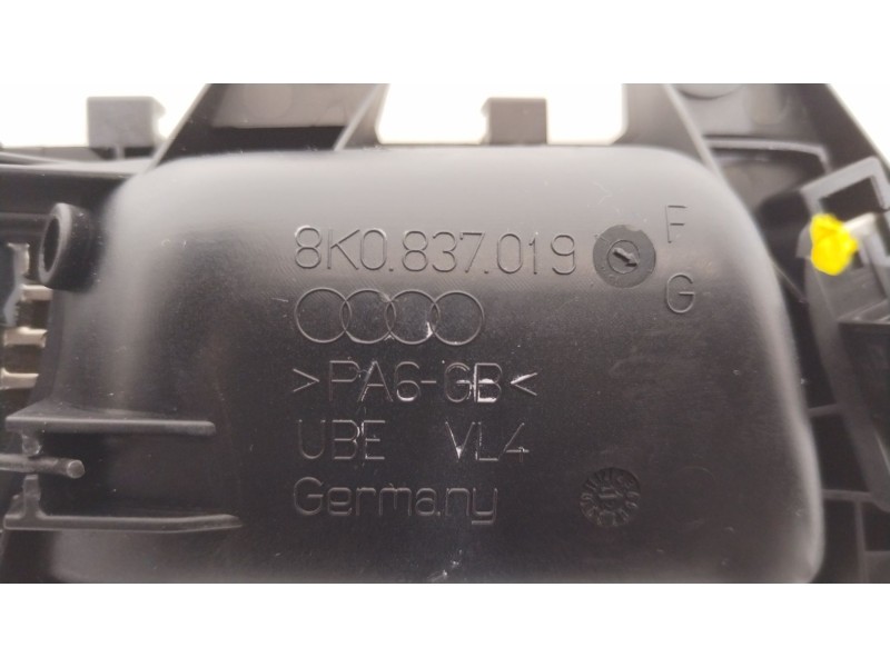 Recambio de maneta interior delantera izquierda para audi a4 b8 (8k2) 2.0 tdi referencia OEM IAM 8K0837019  