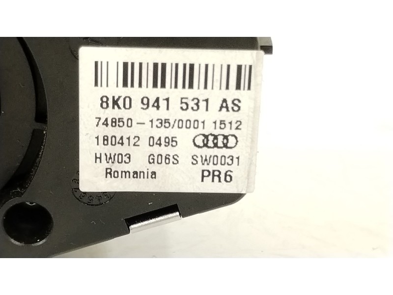 Recambio de mando luces para audi a4 b8 (8k2) 2.0 tdi referencia OEM IAM 8K0941531AS  