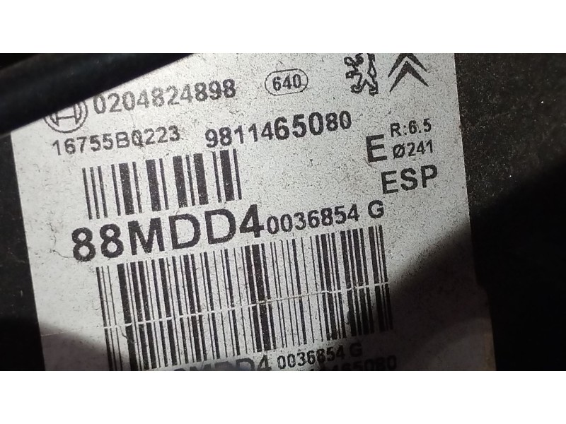 Recambio de servofreno para citroën c3 ii (sc_) 1.6 hdi referencia OEM IAM 9811465080 0204824898 