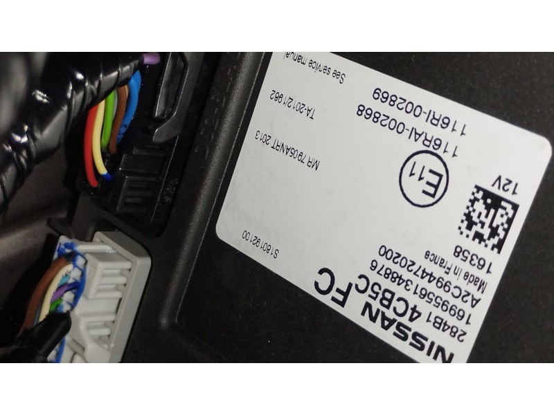 Recambio de modulo electronico para nissan qashqai ii (j11, j11_) 1.6 dig-t referencia OEM IAM 284B14CB5C  