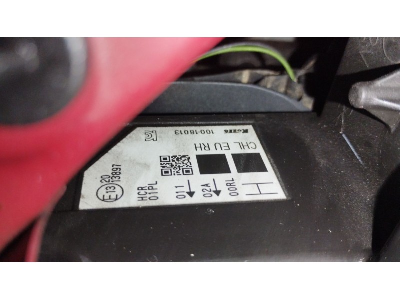 Recambio de faro derecho para nissan qashqai ii (j11, j11_) 1.6 dig-t referencia OEM IAM 10018013  