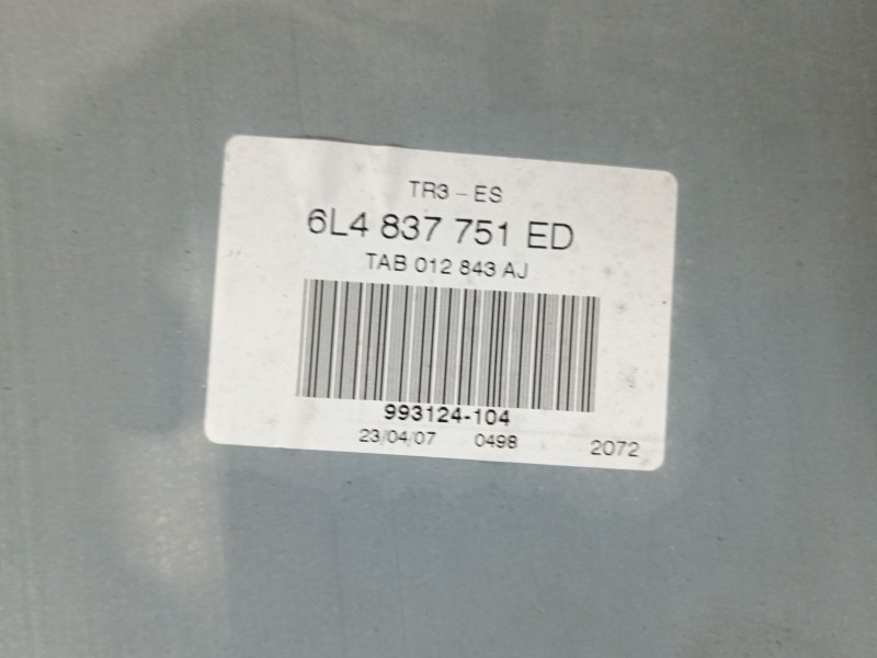 Recambio de elevalunas delantero izquierdo para seat ibiza iii (6l1) 1.9 tdi referencia OEM IAM 6L4837751ED 6L2959802A 