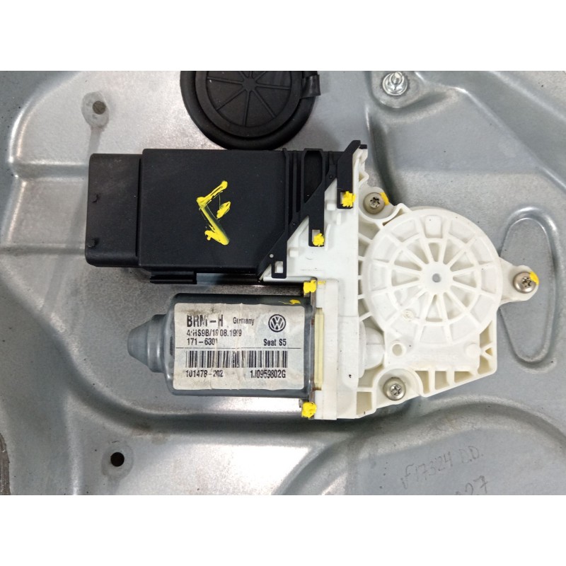 Recambio de elevalunas delantero derecho para seat toledo ii (1m2) 1.9 tdi referencia OEM IAM 1M1837730E 1JO959802G 1M0837756