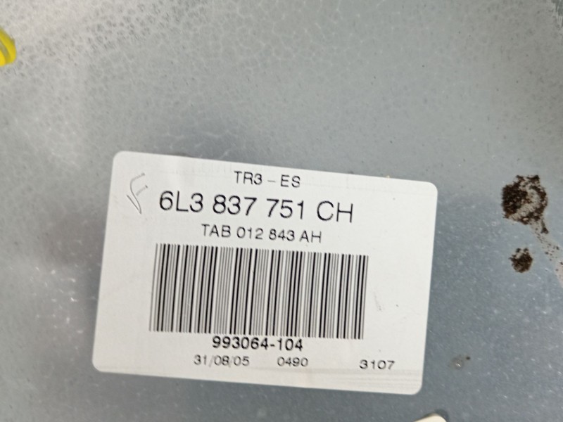 Recambio de elevalunas delantero izquierdo para seat ibiza iii (6l1) 1.4 16v referencia OEM IAM 6L3837751CH 6L3837755T 