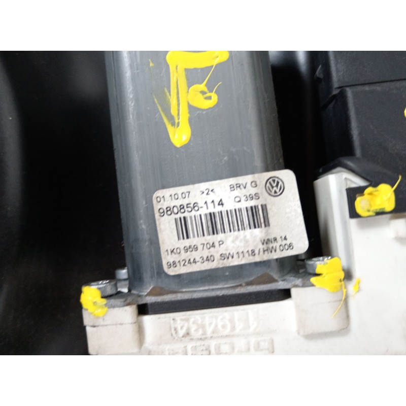 Recambio de elevalunas trasero derecho para volkswagen passat b6 (3c2) 2.0 tdi referencia OEM IAM 3C5839462J 3C4839756H 1K095970