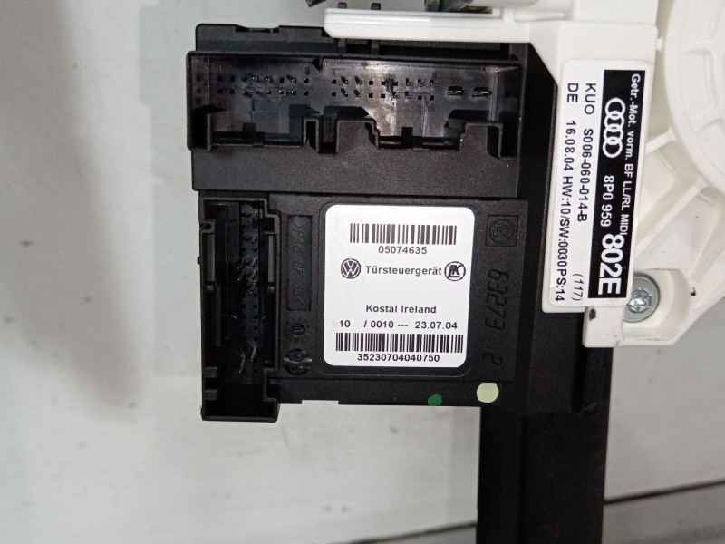 Recambio de elevalunas delantero derecho para audi a3 (8p1) 1.9 tdi referencia OEM IAM 8P0959802E  