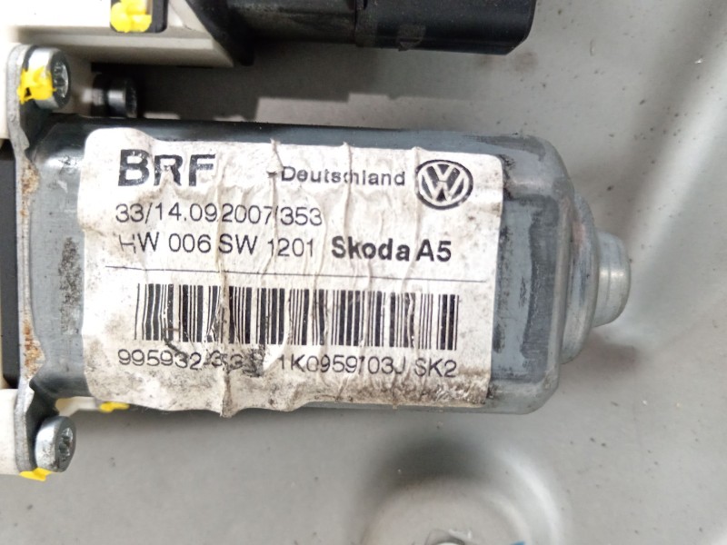 Recambio de elevalunas trasero izquierdo para skoda octavia combi (1z5) easy referencia OEM IAM 1Z0839655C 1K0959703J 