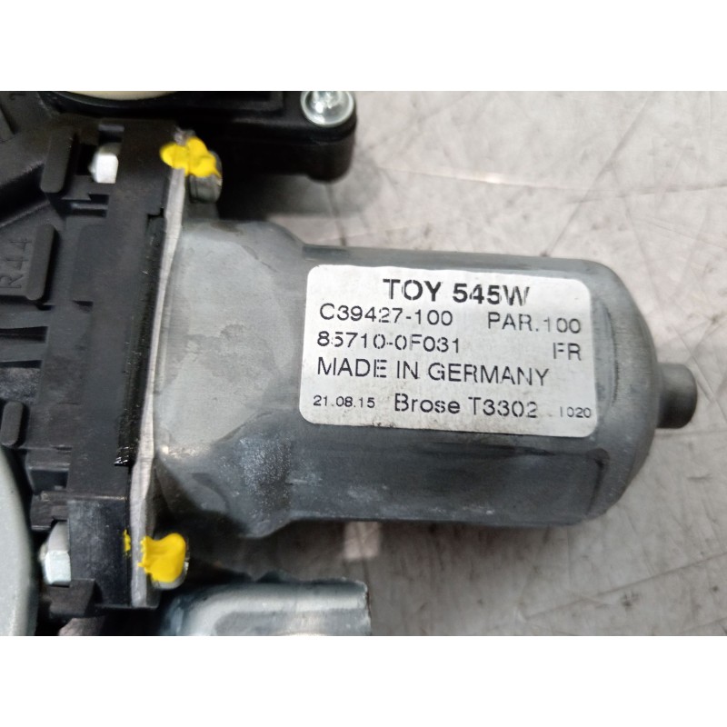 Recambio de elevalunas delantero derecho para toyota verso (_r2_) 1.6 d4-d (war20_) referencia OEM IAM 698100F021 857100F031 