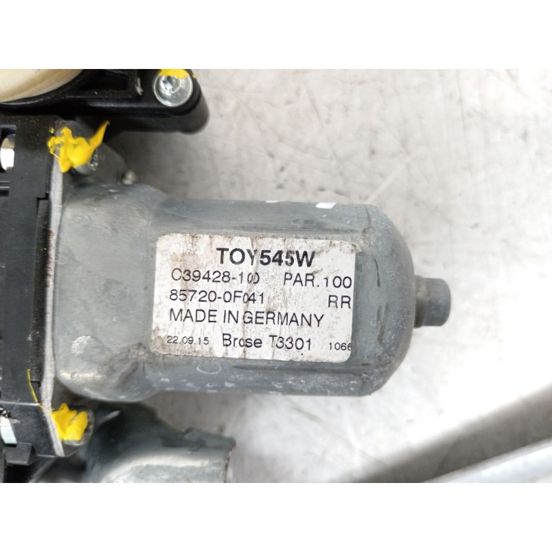 Recambio de elevalunas trasero izquierdo para toyota verso (_r2_) 1.6 d4-d (war20_) referencia OEM IAM 698400F041 857200F041 